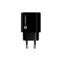 NATEC Ribera Caricabatterie da parete 1x USB-A + 1x USB-C 20W nero