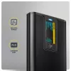 AXAGON EEM2-SD2B Case esterno 10Gbps M.2 NVMe/SATA SSD con indicatore LED, USB-C, nero