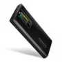 AXAGON EEM2-SD2B Case esterno 10Gbps M.2 NVMe/SATA SSD con indicatore LED, USB-C, nero