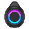 Denver BTG-618 altoparlante Bluetooth portatile per feste 200W con luci LED, nero