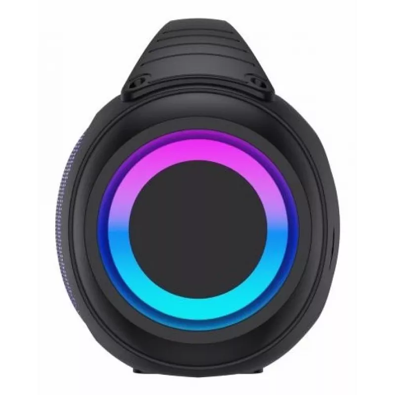 Denver BTG-618 altoparlante Bluetooth portatile per feste 200W con luci LED, nero