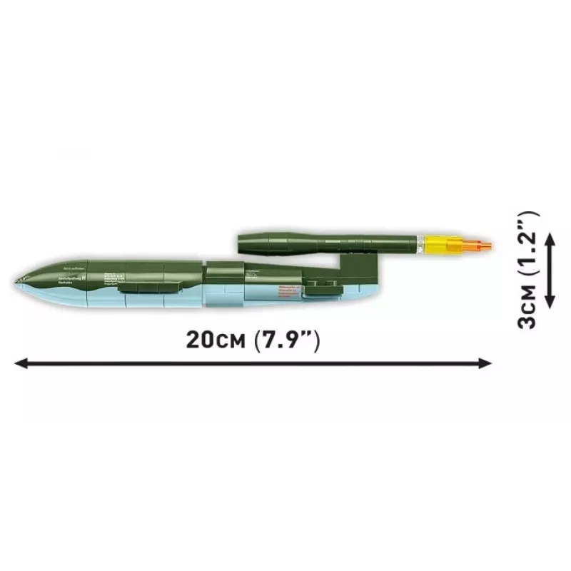 COBI Heinkel HE 111 H-22 con bomba volante V1 set di costruzioni 927 pezzi