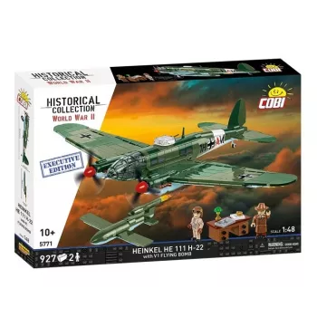 COBI Heinkel HE 111 H-22 con bomba volante V1 set di costruzioni 927 pezzi