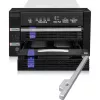 ICY BOX FatCage 2x 2.5/3.5 SATA HDD/SSD RAID 1 in vano 5.25 nero/argento