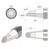 iFixit FixHub punta di saldatura conico-a scalpello 2,6 mm argento