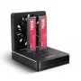 AXAGON ADSA-M2C22 docking station, funzione di clonazione dual-SSD, USB-C 3.2 20 Gbit/s