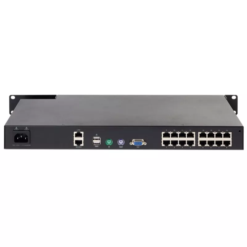 APC KVM1116R Switch KVM - 1 utente locale, 16 porte, VGA, USB, montaggio a rack 1U