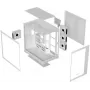 Case per PC mid-tower Krux Atron bianco con vetro temperato
