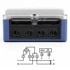 Qoltec Contatore di energia elettronico monofase 230V 5(60)A LCD