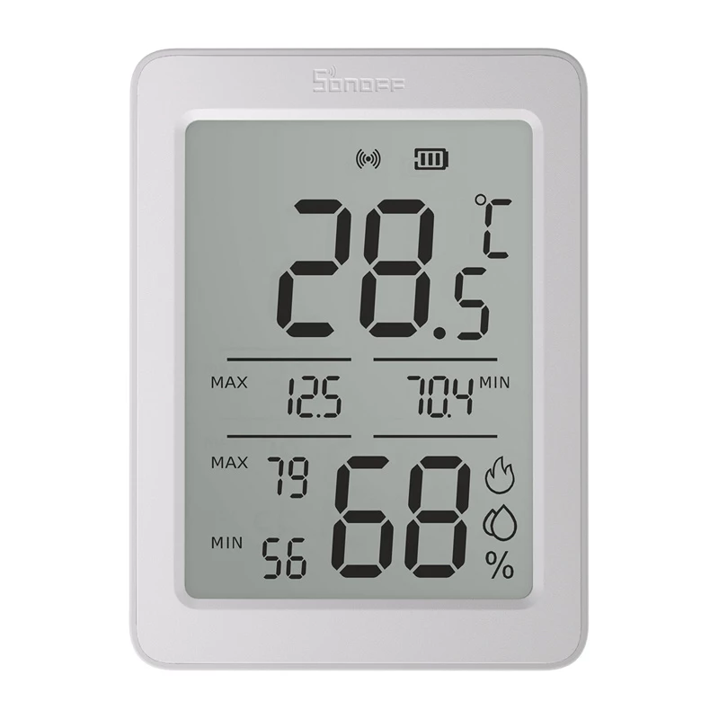 SONOFF AirGuard TH SNZB-02DR2 Sensore di temperatura e umidità ZigBee LCD