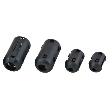 EFB Elektronik Nucleo in ferrite 5,0 mm nero rotondo