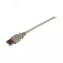 EFB-Elektronik Cavo USB 2.0 A-A, maschio-maschio, 1,0 m, grigio, Classic
