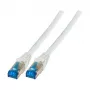 EFB-Elektronik Cavo patch RJ45 Cat.6A S/FTP PVC UL grigio 0,5m