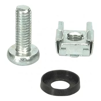 EFB-ELEKTRONIK Set gabbie a vite 20 x M6, completo