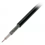 EFB Elektronik Cavo coassiale RG174 U, 50 Ohm, nero