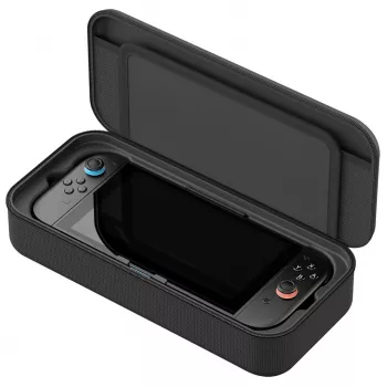 Venom Charging Case per Nintendo Switch 2 - custodia rigida con powerbank 10.000 mAh, nero