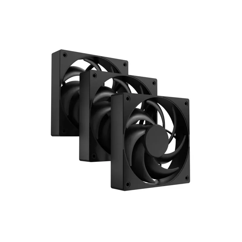 Set di 3 ventole Fury SAI S12 PWM nere da 120 mm