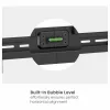 Equip supporto a parete per TV 37-86 pollici senza foratura con 1 snodo, 60 kg, nero