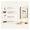 Equip supporto a parete per TV 37-86 pollici senza foratura con 1 snodo, 60 kg, nero