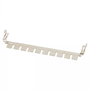 EFB-Elektronik Grounding Rail 2/10 per armadio 19 pollici equipotenziale, rame, 482,6 mm