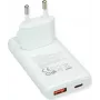 VALUE caricabatterie USB da parete, spina EU/US, 2x USB (A+C), 65W