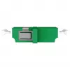 EFB Elektronik 53343.32 accoppiatore in fibra ottica LC/APC Duplex, OS2 monomodale, verde, con shutter