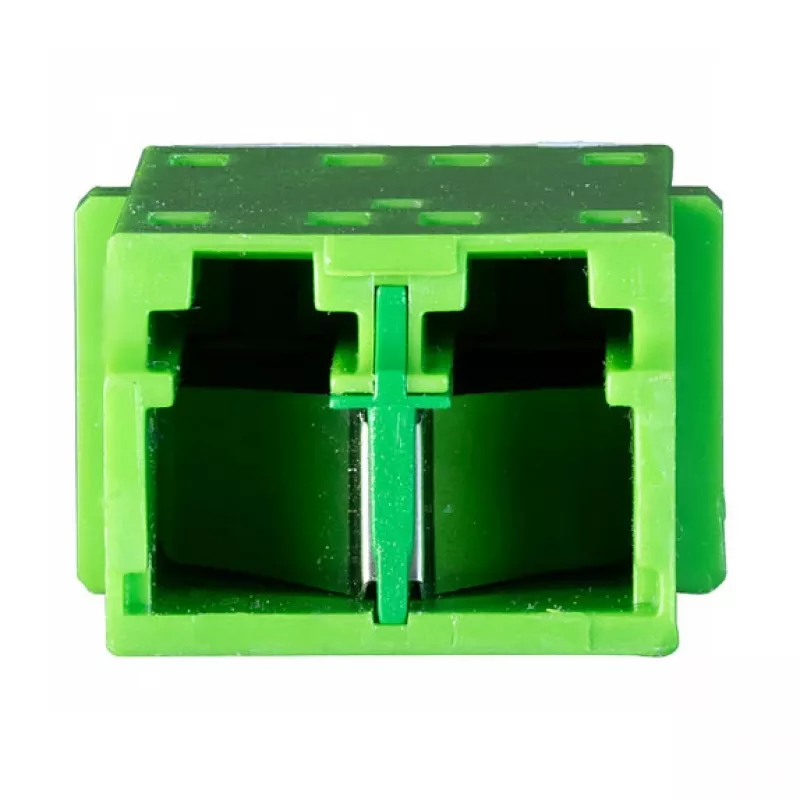 EFB Elektronik 53519.2 accoppiatore in fibra ottica LC/APC Duplex, monomodale, verde