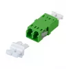 EFB Elektronik 53519.2 accoppiatore in fibra ottica LC/APC Duplex, monomodale, verde
