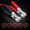 Qoltec 52665 caricabatterie automatico per batterie AGM GEL STD, 24V 2A 48W, indicatore LED, cavo 1,8m