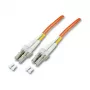 EFB-Elektronik cavo patch duplex LC-LC OM2 2m LSZH 2mm arancione