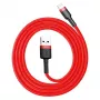 Baseus CALKLF-C09 cavo USB-A a Lightning 2 m rosso