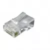 EFB-Elektronik Connettore modulare RJ45 UTP E-MO 8/8 SR, 100 pz., trasparente