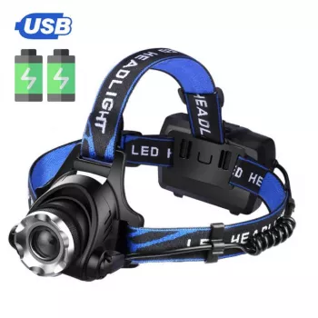 Extralink EFL-057 Loki Lampada frontale LED, ricarica USB, 350 lumen, sensore di movimento