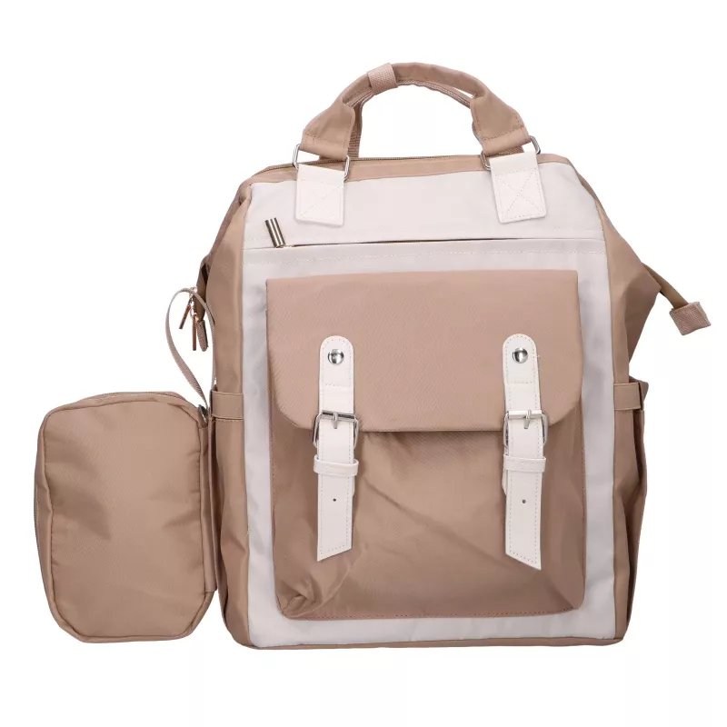 Zaino da viaggio cabina Black Forest KM02 beige 40x30x15 cm + beauty case