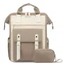 Zaino da viaggio cabina Black Forest KM02 beige 40x30x15 cm + beauty case