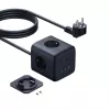 Baseus EnerFill FA11 67W cubo multipresa, 3x prese EU, 1x USB-C, 1x USB-A, 1,5 m, nero