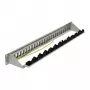 Synergy 21 patch panel keystone 24 porte 1U grigio chiaro V4 con fermacavi