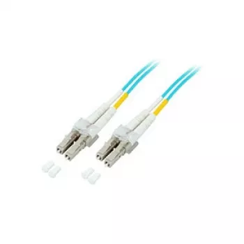 EFB-Elektronik cavo patch duplex ECOFIBER LC-LC OM3 20m LSZH 2mm aqua