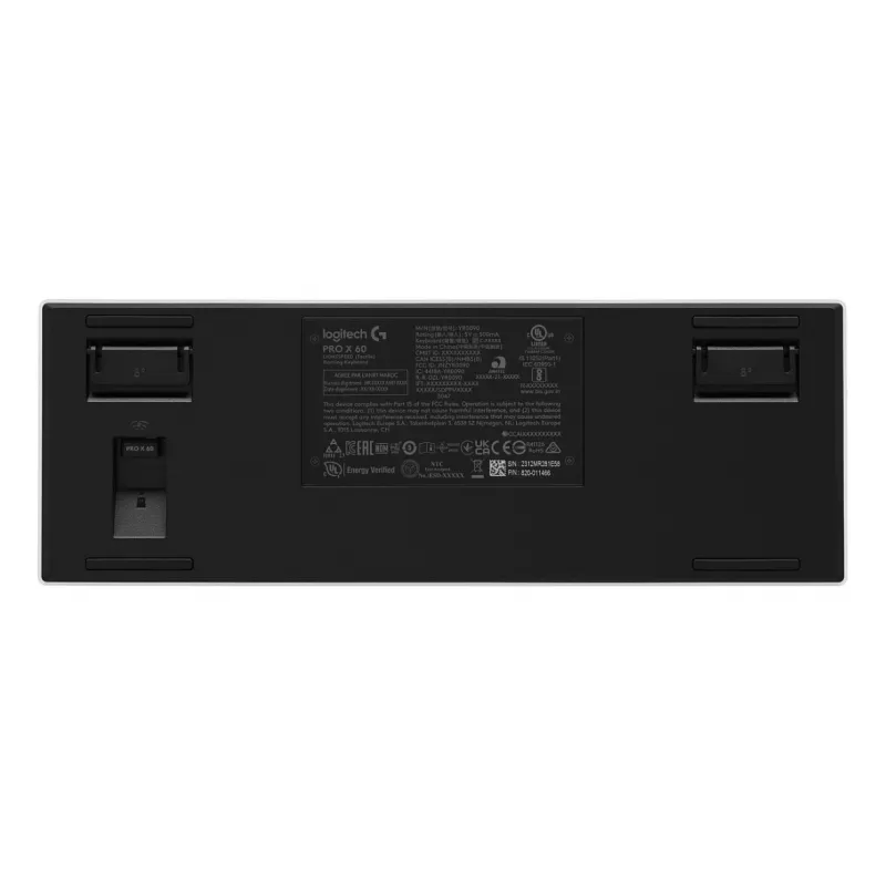 Logitech G PRO X 60 LIGHTSPEED tastiera gaming wireless 60% compatta - tattile - bianca - QWERTY International English