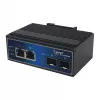 ALLNET adattatore per guida DIN per switch industriale ALL-SGI8004 (ALL-SGI8004_DIN-Holder1)