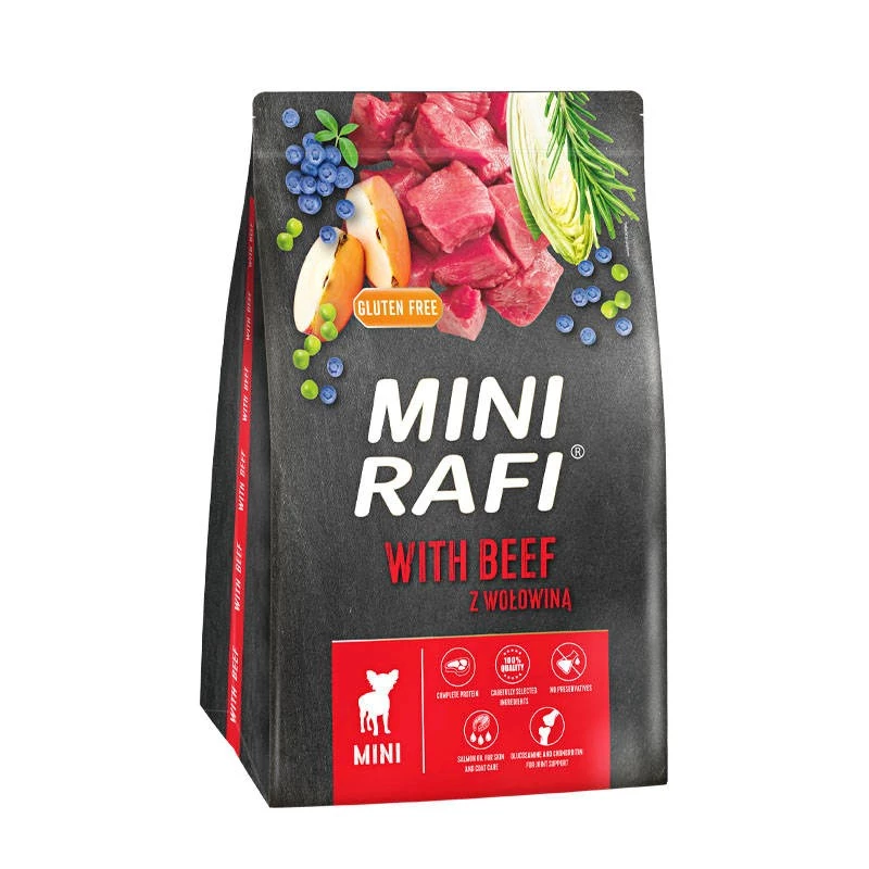 Dolina Noteci RAFI Mini con manzo - crocchette per cani - 3 kg