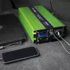 Qoltec Monolith adattatore/inverter auto 2000 W verde