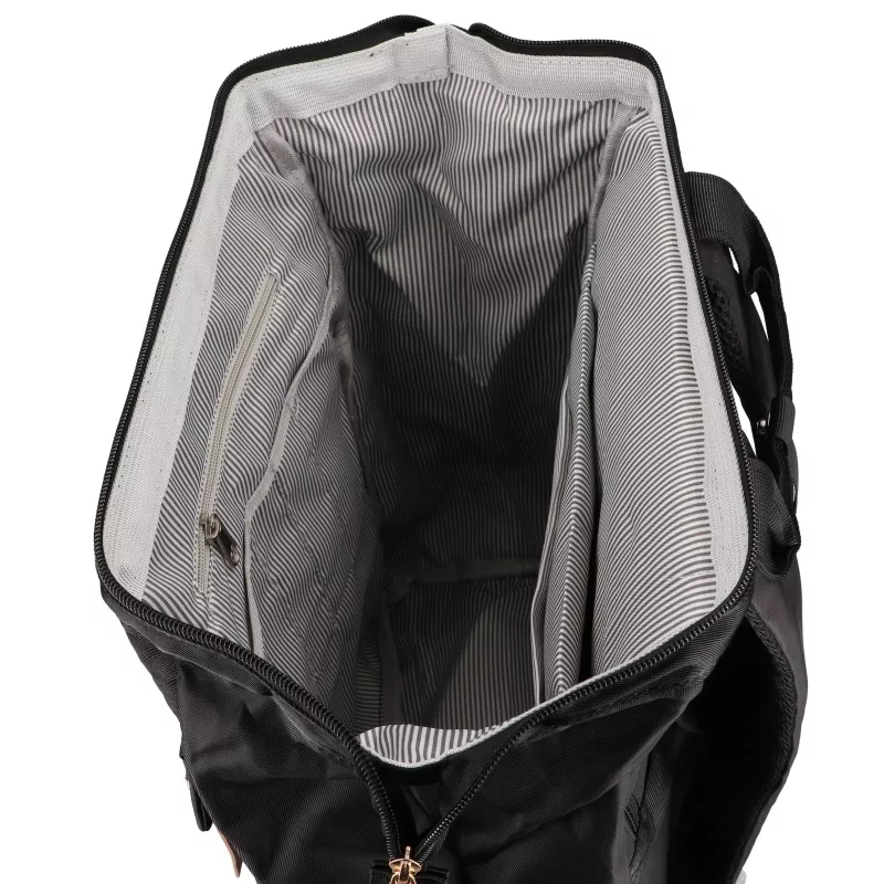 BLACK FOREST KM02 zaino da cabina 40x30x15 cm + beauty case nero