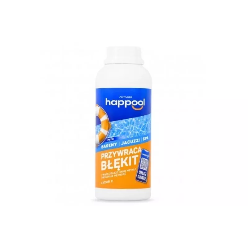 Acrylmed Lazur C chiarificante per acqua di piscina, 1 L