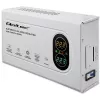 Qoltec stabilizzatore automatico di tensione AVR 3000VA 1800W trasformatore toroidale compatto