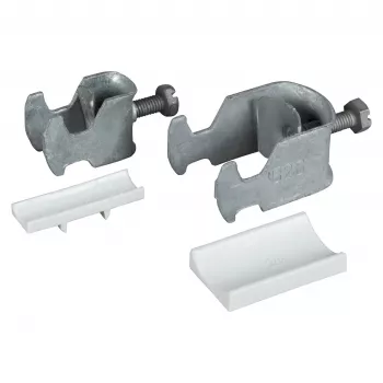 EFB Elektronik staffa a U incl. contropiastra per cavo Ø 28-34 mm