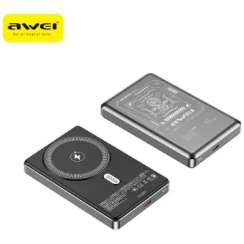 AWEI PA-31 MagSafe power bank 10000mAh grigio