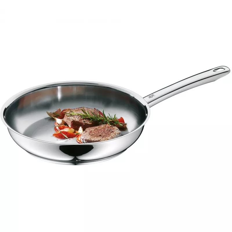 WMF Profi padella universale, 24 cm, acciaio inossidabile