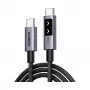 UGREEN Uno L509 100W USB-C a USB-C PD cavo ricarica rapida LED 2m nero