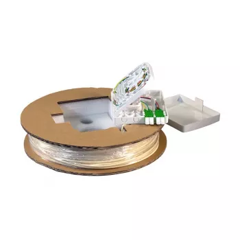 EFB Electronics FTTX Compact Box premontato 2xLC/APC Duplex G.657.A2 50m